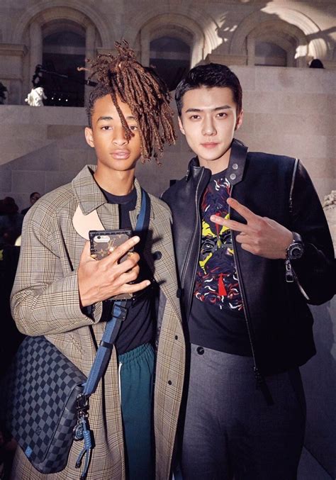 EXO’s Sehun Stuns At Louis Vuitton Fashion Show, Right.